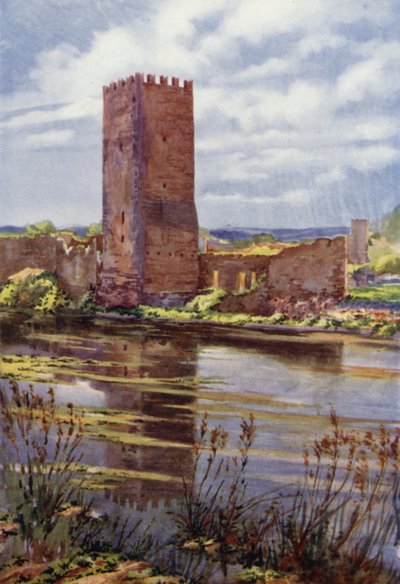 Ruines du Château Médiéval à Ninfa - Commendator Formilli