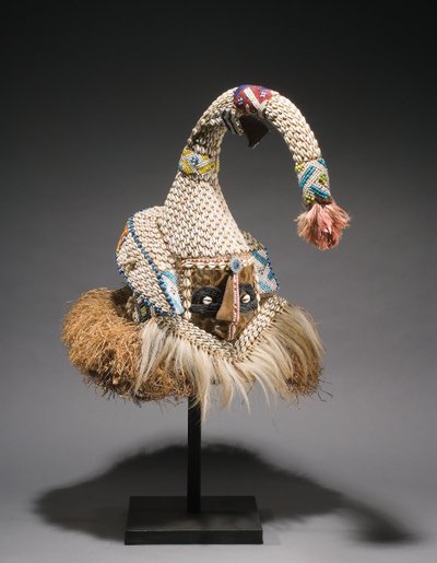 Masque de casque Kuba - Congolese Congolese