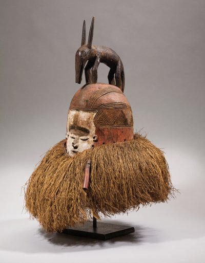 Masque-casque Suku - Congolese Congolese