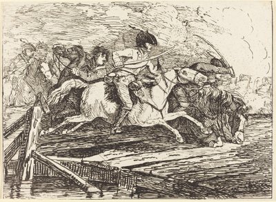 Charge de cavalerie - Conrad Gessner