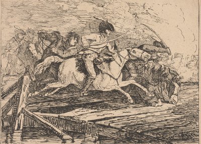Charge de cavalerie - Conrad Gessner