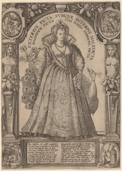 Orgueil - Conrad Goltzius