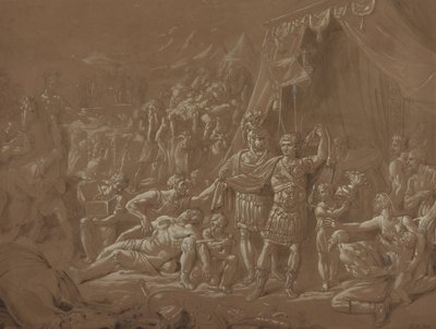 Une scène de la vie de Trajan - Conrad Metz
