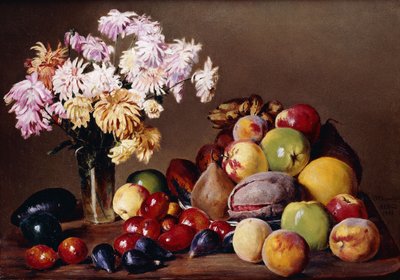 Nature morte avec fruits et fleurs, 1908 - Conrad Wise Chapman