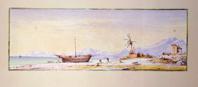 Plage de Bordighera - Consalvo Carelli