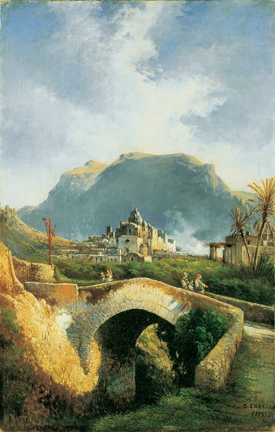 Capri, Pont de Tibère - Consalvo Carelli
