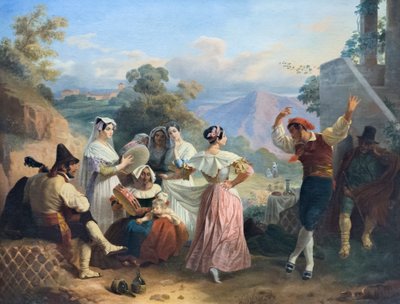 Danse traditionnelle - Consalvo Carelli