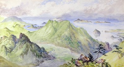Nagasaki, Japon : Île de Pappenberg - Constance Frederica Gordon Cumming