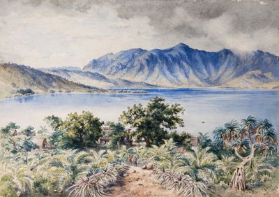 Baie de Naiviri, Nananu, Fidji 1876 - Constance Frederica Gordon Cumming