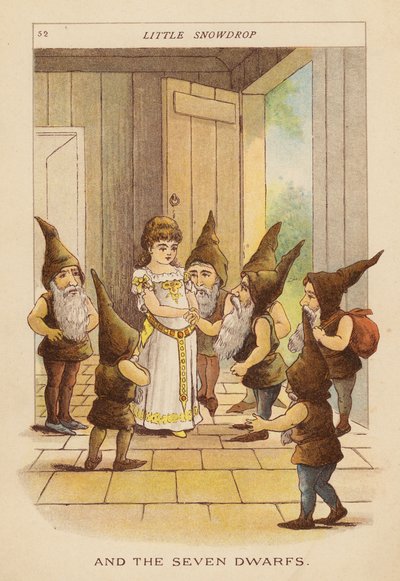Petit Perce-neige (lithographie en couleur) - Constance Haslewood