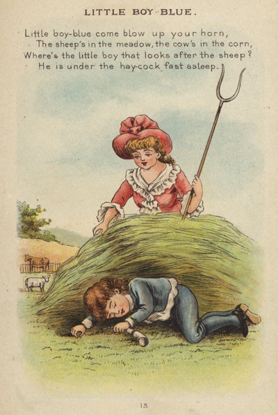 Comptine : Petit Garçon Bleu - Constance Haslewood