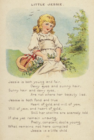 Comptine : Petite Jessie - Constance Haslewood