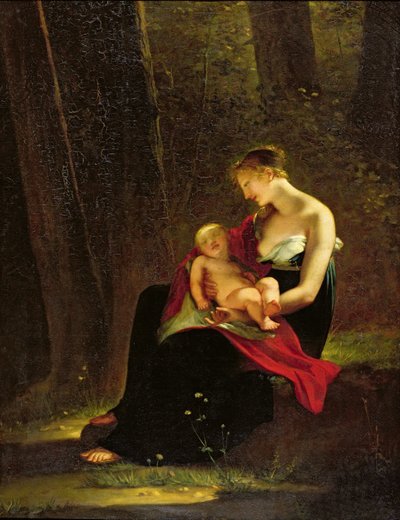 La Mère heureuse - Constance Marie Mayer Lamartiniere