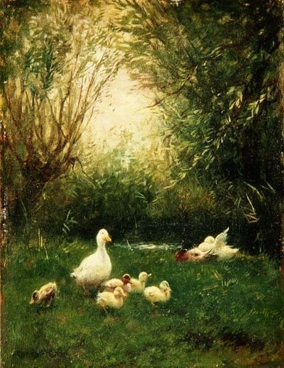Un autre dimanche après-midi au bord de la rivière - Constant Artz