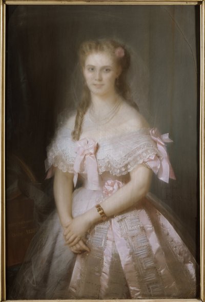 Portrait de Christine Nilsson (1843-1921) - Constant Joseph Brochart