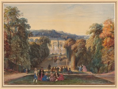 Dans le parc de Saint-Cloud - Constant Troyon