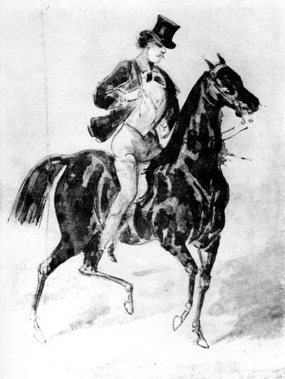 Un Dandy, 19ème siècle, 1930 - Constantin Guys