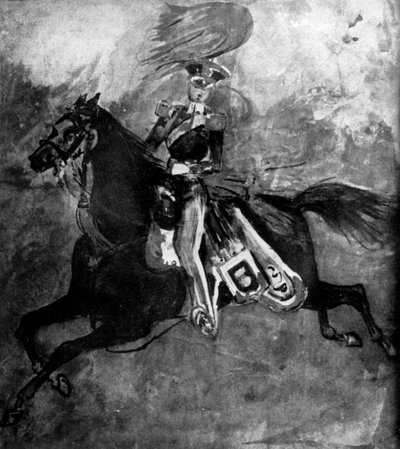 Un officier anglais, 19ème siècle, 1930 - Constantin Guys