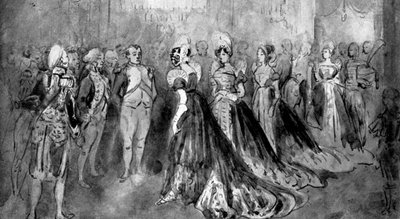 À la cour de Napoléon, 1930 - Constantin Guys