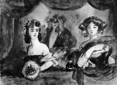 Au théâtre, 19e siècle, 1930 - Constantin Guys