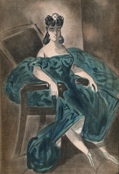 Portrait II, 1865, 1939 - Constantin Guys