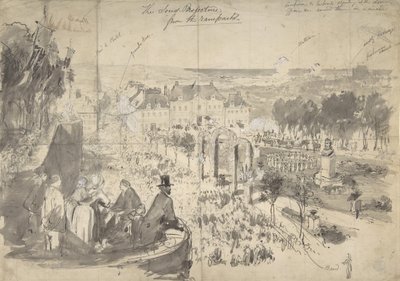 La visite de Napoléon III à Boulogne-sur-Mer - Constantin Guys