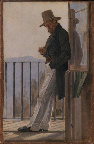 Le peintre Ditlev Blunck - Constantin Hansen