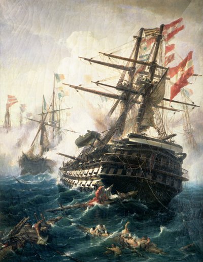 La Bataille de Lissa, entre l