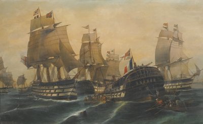 La Bataille de Trafalgar - Constantinos Volanakis