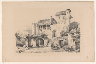 Ruine habitée - Constantinus Cornelis Huysmans