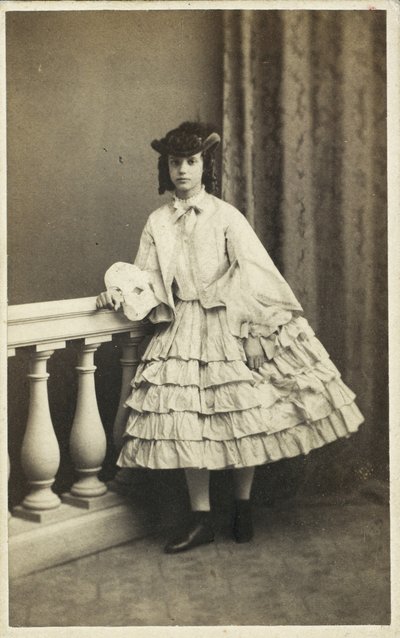 Portrait de la princesse Dagmar de Danemark - Copenhagen Photo studio E. Lange