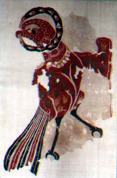 Tissu avec des aigles - Coptic
