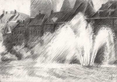 Esquisse de fontaines urbaines - Corné Akkers