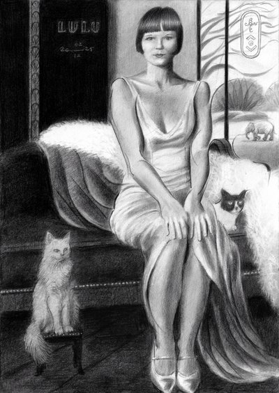 Le glamour vintage et les chats - Corné Akkers