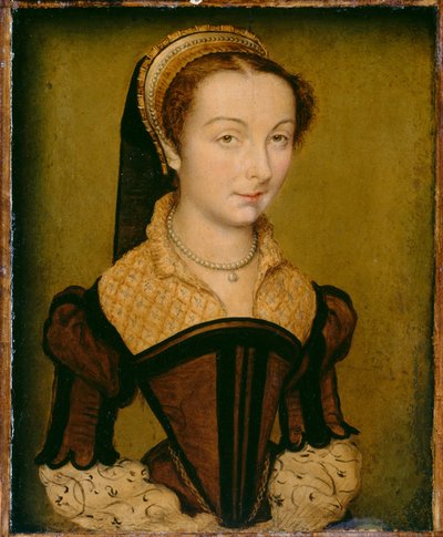 Portrait of Louise de Halluin, dame de Cipierre - Corneille de Lyon