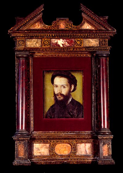 Portrait de Clément des Marets dit Marot (1496-1544) poète français - Corneille de la  Haye