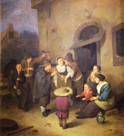 Musiciens de rue - Cornelis Pietersz Bega