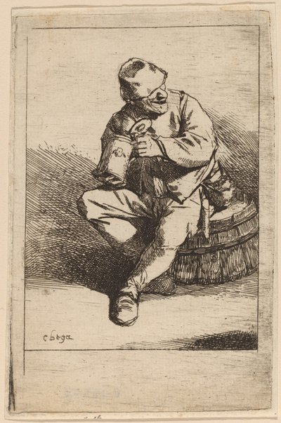 Le Buveur - Cornelis Pietersz Bega