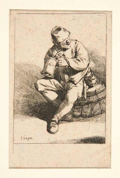 Le Buveur - Cornelis Pietersz Bega