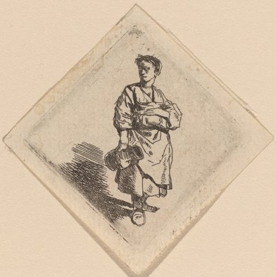 La Femme avec la cruche, debout - Cornelis Pietersz Bega