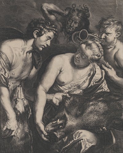 Atalante et Méléagre, 1618-1684 - Cornelis Bloemaert