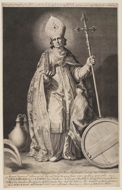 St Willibrord, planche 2, des évêques d
