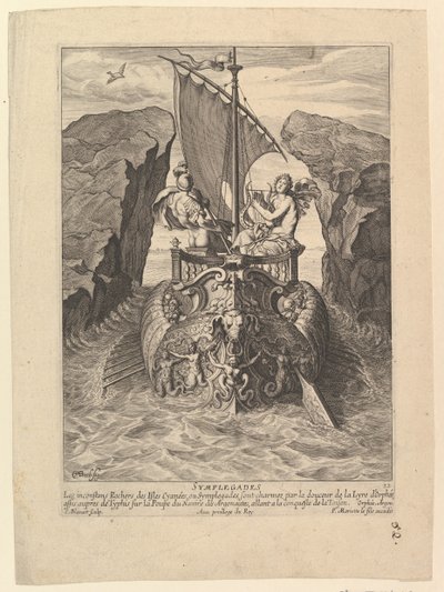 Symplégades, 17ème siècle - Cornelis Bloemaert