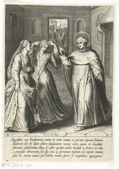 Thomas convertit sa sœur - Cornelis Boel