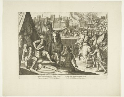 Conquête de Rome, 1527, n° 2 (Scènes de la vie de Charles V) (La vie de l