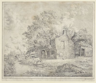 Ferme au bord de l