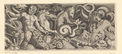 Frise avec le triomphe de Neptune, plaque de droite - Cornelis Bos