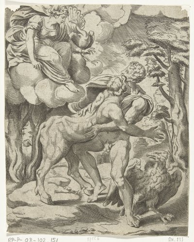 Jupiter, Io et Junon - Cornelis Bos