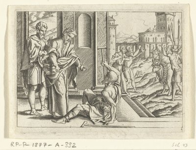 Paul guérit un infirme - Cornelis Bos