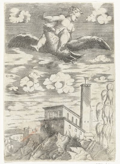 Enlèvement de Ganymède - Cornelis Bos